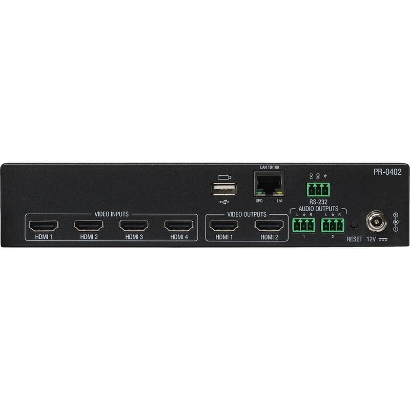 AMX 4x2 4K60 HDMI Switcher - Thumbnail 2