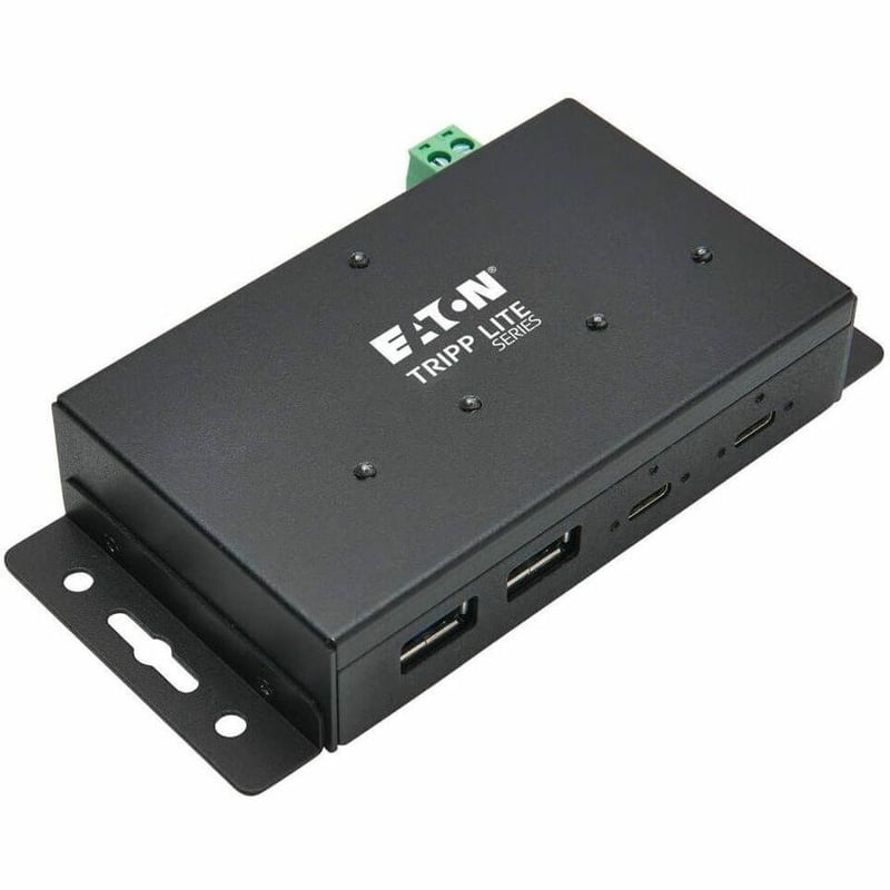 Tripp Lite by Eaton Industrial 4-Port USB-C Hub - USB 3.x Gen 2 (10Gbps) 2x USB-A & 2x USB-C Ports 15 kV ESD Immunity - Thumbnail 1