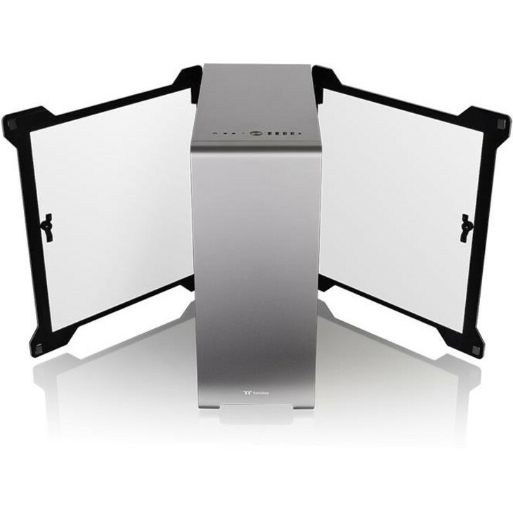 Thermaltake A500 Aluminum Tempered Glass Edition Mid Tower Chassis - Thumbnail 4