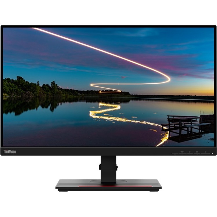 Lenovo ThinkVision T24m-20 24" Class Webcam Full HD LCD Monitor - 16:9 - Raven Black - Thumbnail 5