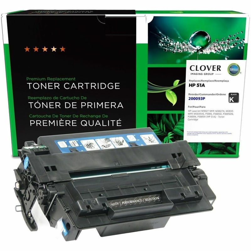 Clover Imaging Remanufactured Toner Cartridge for HP 51A (Q7551A) - Thumbnail 1