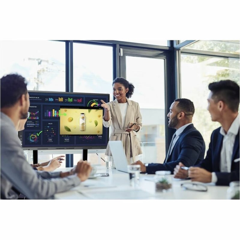 SMART BOARD T075 PRO INTERACTIVE DISPLAY QLED NO - Thumbnail 5