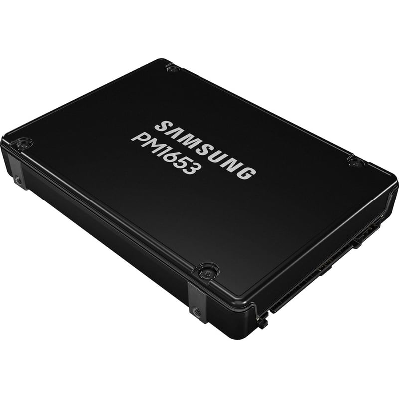 Samsung PM1653 MZILG7T6HBLA-00A07 7.68 TB Solid State Drive - 2.5" Internal - SAS (24Gb/s SAS) - Thumbnail 2