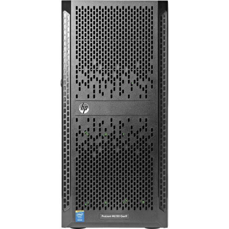 HPE ProLiant ML150 G9 5U Tower Server - 1 Xeon E5-2609 v4 1.70 GHz - 8 GB RAM - Serial ATA/600 Controller - Thumbnail 1
