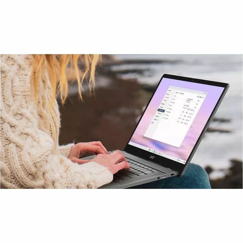 Acer Chromebook Plus 514 CBE574-1T-R8T7 14" Touchscreen Chromebook - WUXGA - 60 Hz - AMD Ryzen 3 7320C - 8 GB - 256 GB SSD - English (US) Keyboard - Iron