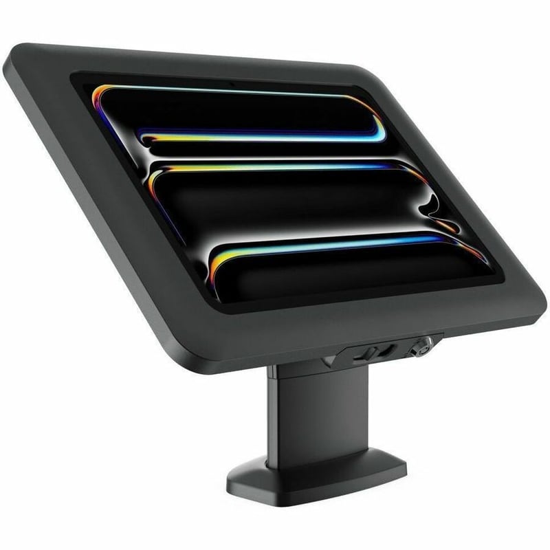 Bosstab Elite Evo Desk/Wall Mount for Tablet, POS Kiosk - Black - Landscape/Portrait - Thumbnail 1