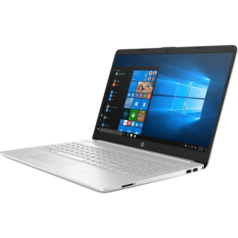 HP 15.6" Notebook - 1366 x 768 - (Intel Core i5 8th Gen i5-8265U Quad-core (4 Core) 1.6 GHz) - 8 GB Total RAM - 1 TB HDD - Natural Silver - Thumbnail 2