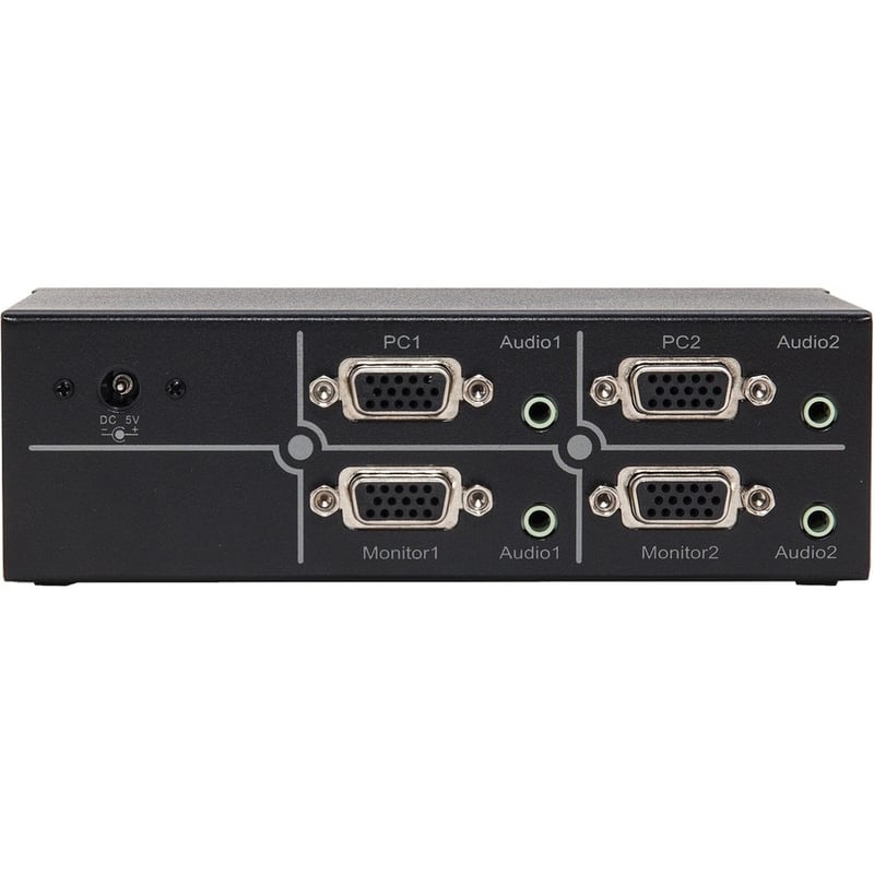 SYBA Multimedia 2x2 VGA-Audio Matrix Switch (w/ Remote Control) - Thumbnail 4