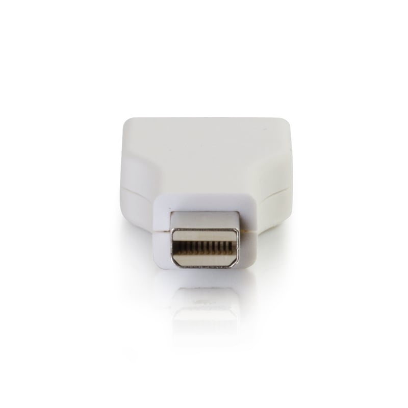 C2G Mini DisplayPort to DisplayPort Adapter - Mini DP to DP - M/F White - Thumbnail 4
