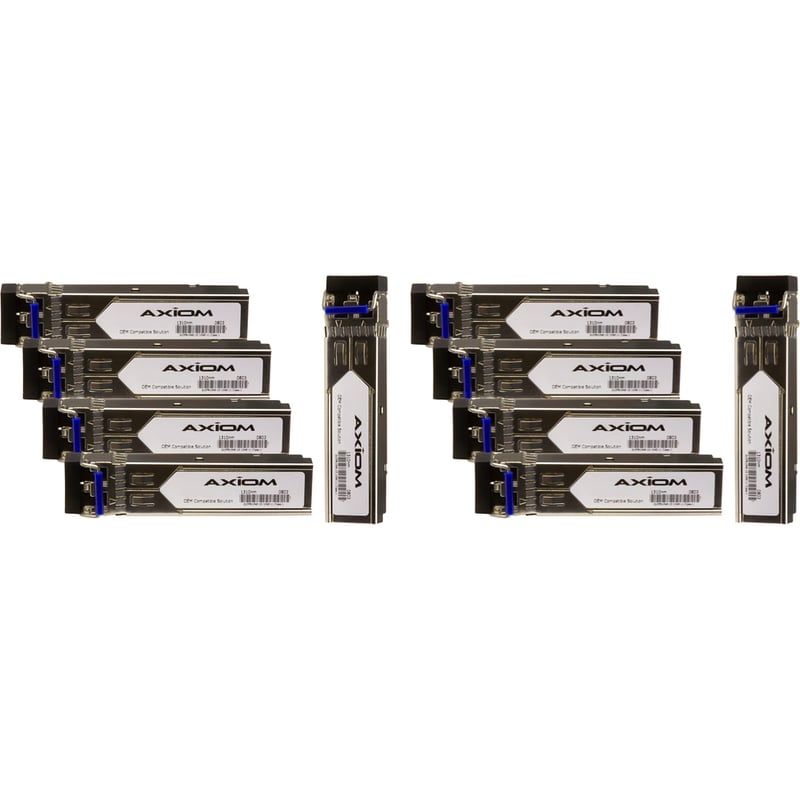 Axiom 1000BASE-SX SFP Transceiver for Cisco (10-Pack) - GLC-SX-MM - Thumbnail 2