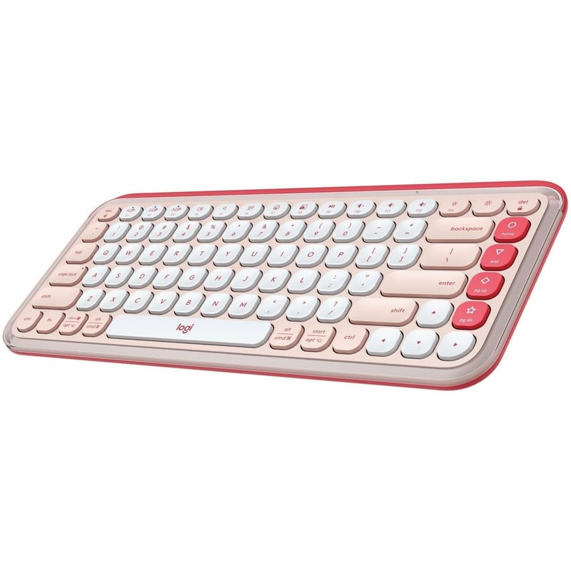 POP ICON KEYS KEYBOARD ROSE  OFF-WHITE - Thumbnail 1