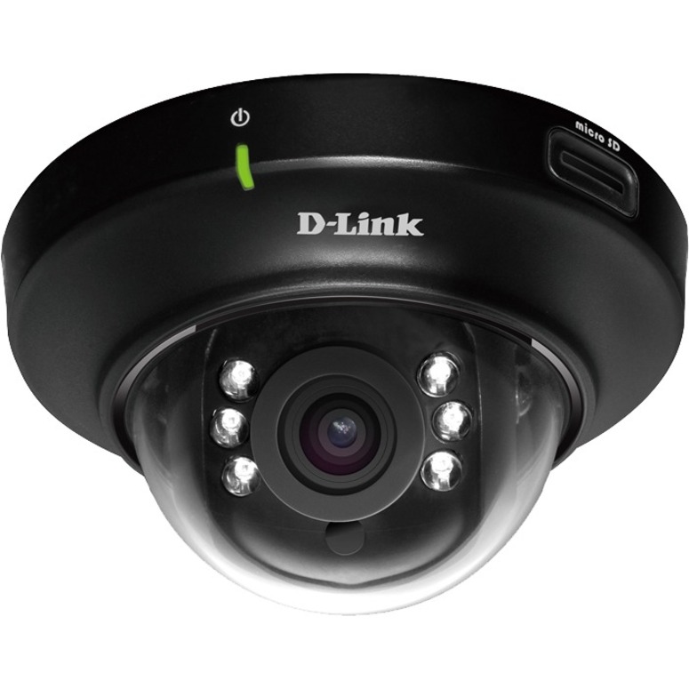 D-Link DCS-6004L 1 Megapixel Network Camera - Color - Dome - Thumbnail 3