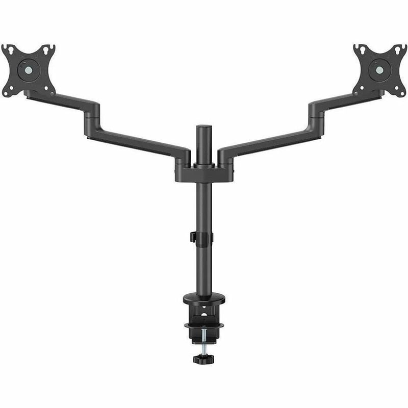 NEXT LITE FLAT SCRN DESK MOUNT 2 SCREEN CLAMP GROMMET BLACK - Thumbnail 1