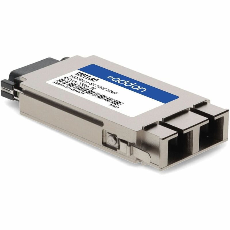 AddOn Extreme Networks® 10011 Compatible TAA 1000Base-SX GBIC Transceiver (MMF, 850nm, 550m, SC) - Thumbnail 3