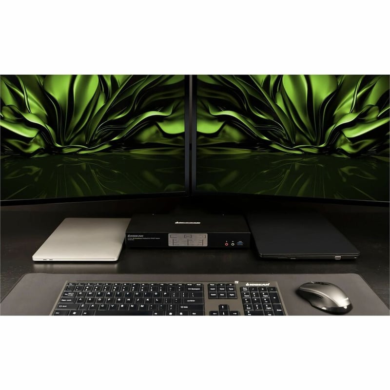 IOGEAR 2-Port 4K Dual View DisplayPort Matrix KVMP - Thumbnail 2