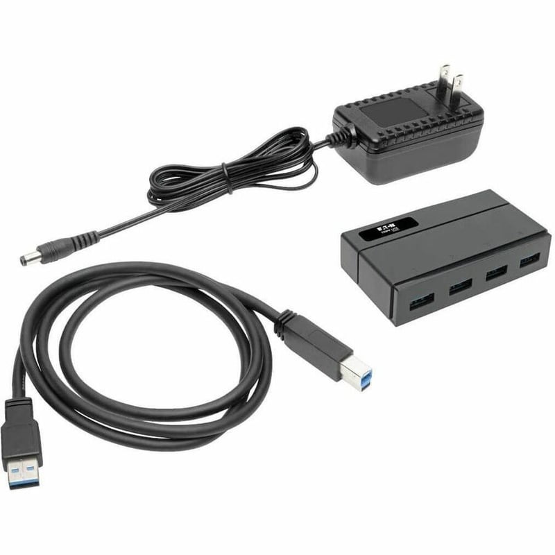 Tripp Lite by Eaton USB 3.0 SuperSpeed Hub 4-Port for Data and USB Charging - USB-A, BC 1.2, 2.4A - Thumbnail 5