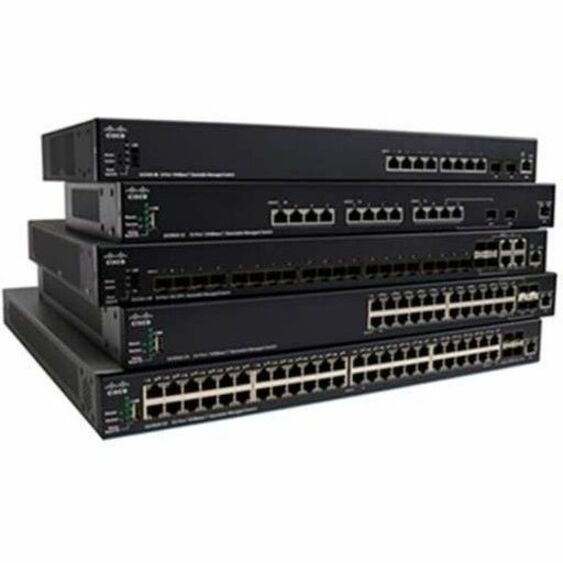 CISCOSG350X-48P48PORTGIGABITPOESTACKABLESWITCHREMANUFACTURED - Thumbnail 4
