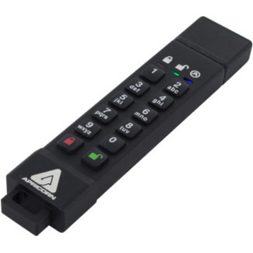Apricorn 128GB Aegis Secure Key 3z USB 3.1 Flash Drive - Thumbnail 4