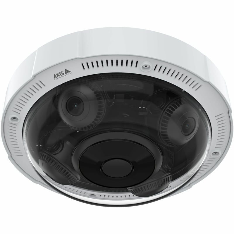 AXIS Panoramic P3737-PLE 5 Megapixel 2K Network Camera - Color - White - TAA Compliant - Thumbnail 1