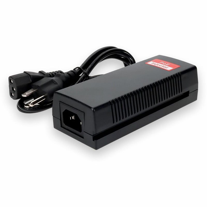 AddOn 25W POE Power Injector (IEEE802.3at 48v 25W max, 10/100Base-T) - Thumbnail 1