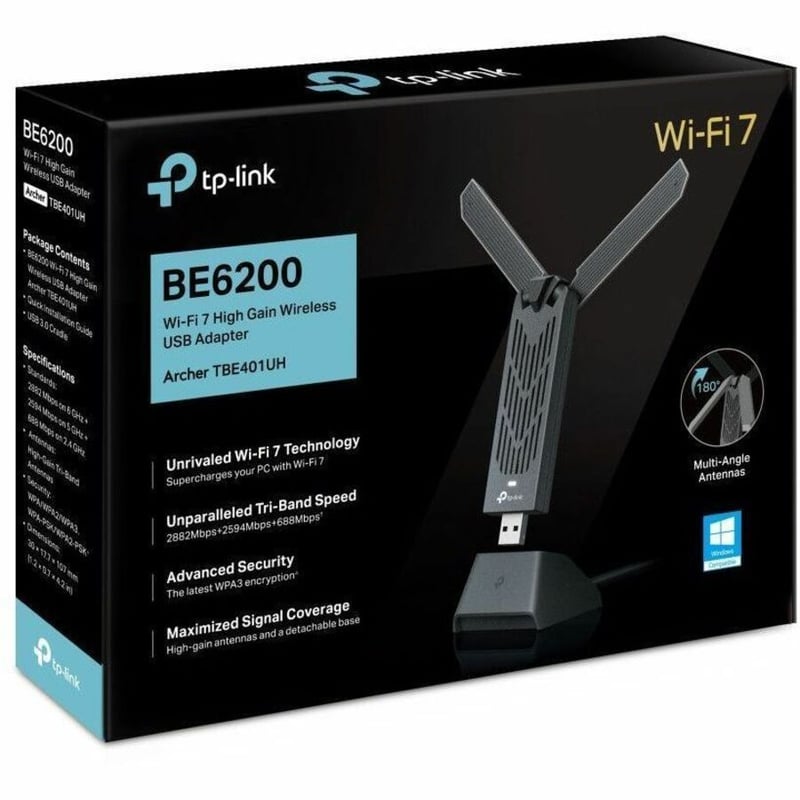 BE6200 WF7 WIRELESS USB ADAPTER BE6200 WI-FI 7 WIRELESS USB ADAPTER - Thumbnail 5