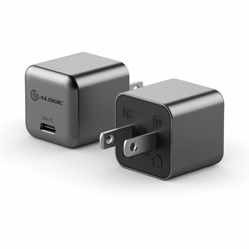 Alogic 30W Rapid Power USB-C Mini GaN Charger - Thumbnail 1