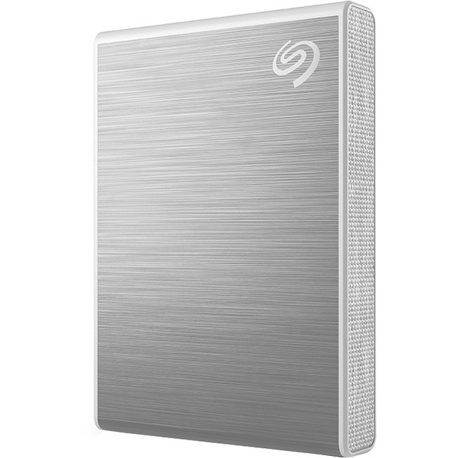 Seagate One Touch STKG500401 500 GB Solid State Drive - External - Silver - Thumbnail 1