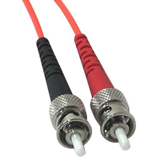 1M FIBER OPTIC MMF LC/ST 62.5/125 DUPLEX PVC PATCH CORD - Thumbnail 1
