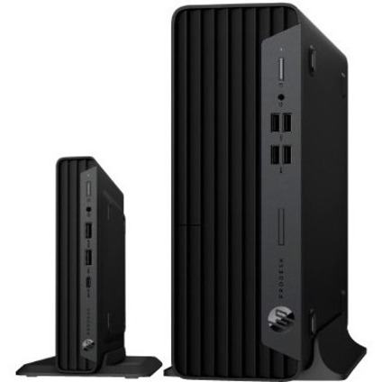 HP Business Desktop ProDesk 400 G6 Desktop Computer - Intel Core i5 10th Gen i5-10500T Hexa-core (6 Core) 2.30 GHz - 16 GB RAM DDR4 SDRAM - 256 GB M.2 PCI Express 3.0 SSD - Desktop Mini - Thumbnail 2