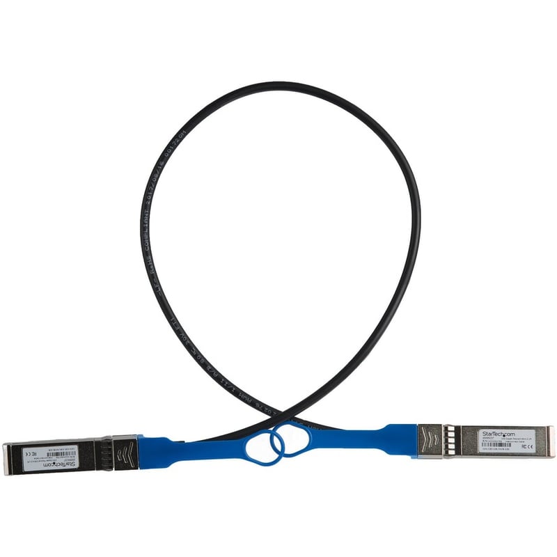 StarTech.com .65m 10G SFP+ to SFP+ Direct Attach Cable for HPE JD095C 10GbE SFP+ Copper DAC 10 Gbps Low Power Passive Twinax - Thumbnail 2