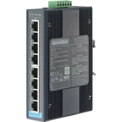 Advantech 8-Port Gigabit UnManaged Switch - Thumbnail 3