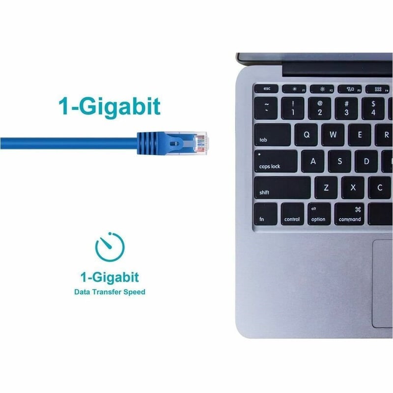FLEXBOOT CAT6 24AWG CABLE_ 20FT BLUE - Thumbnail 5