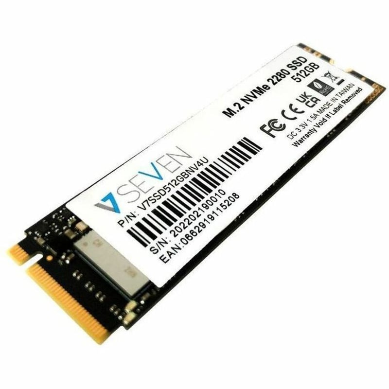 V7 V7SSD512GBNV4U 512 GB Solid State Drive - M.2 Internal - PCI Express NVMe (PCI Express NVMe 4.0 x4) - TAA Compliant - Thumbnail 3