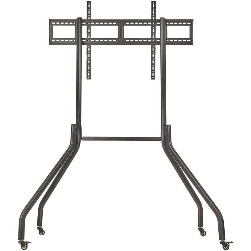 Eaton Tripp Lite Series Rolling TV Cart for 55" to 85" Displays, Wide Legs, Locking Casters - Thumbnail 5