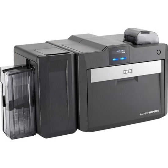 Fargo HDP6600 Double Sided Desktop Dye Sublimation/Thermal Transfer Printer - Color - Card Print - USB - Thumbnail 3