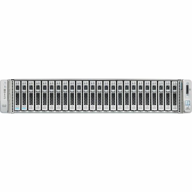 Cisco HyperFlex HX240c M5 2U Rack Server - 2 x Intel Xeon Gold 6142 2.60 GHz - 384 GB RAM - 12Gb/s SAS, Serial ATA/600 Controller - Thumbnail 4