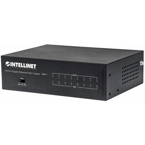 8-PORT GIGABIT POE+ SWITCH, 60W DESKTOP - Thumbnail 1