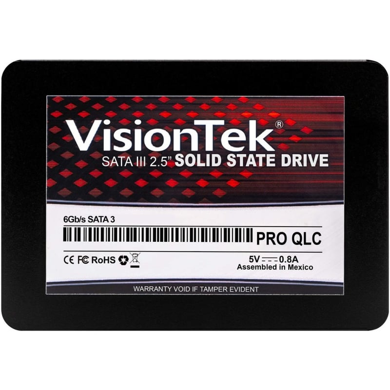 VisionTek PRO QLC 2 TB Solid State Drive - 2.5" Internal - SATA (SATA/600) - Thumbnail 1