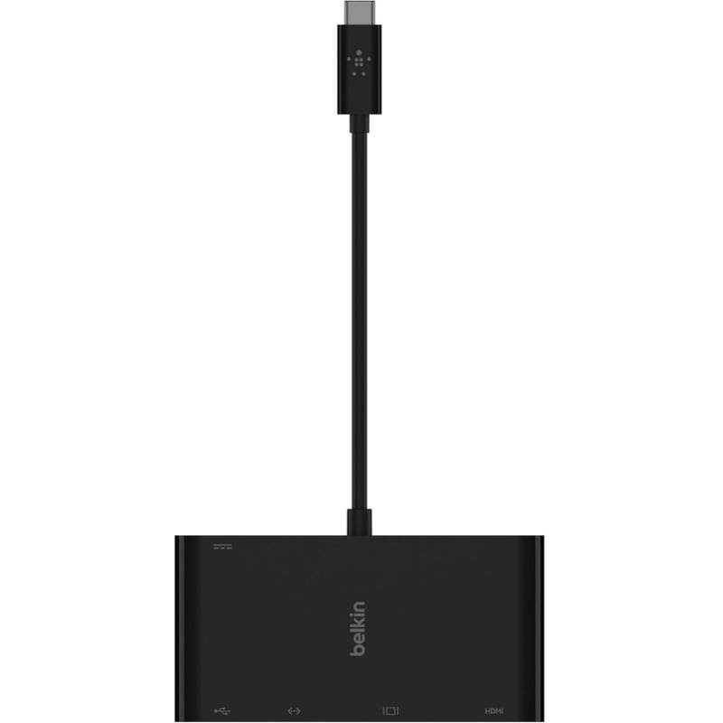 Belkin USB-C Multiport Adapter, USB-C to HDMI - USB A 3.0 - VGA, up to 100W Power Delivery, up 4k Resolution - Thumbnail 4