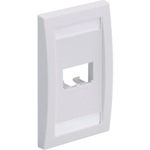 EXEC SGL FACEPLATE TWO MINI COM INTL GRY