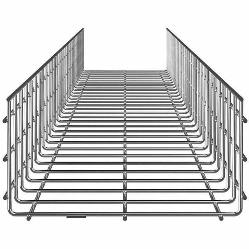 WIRE BASKET 6IN H 12IN W ZINC PLPK1MOQ5 - Thumbnail 2