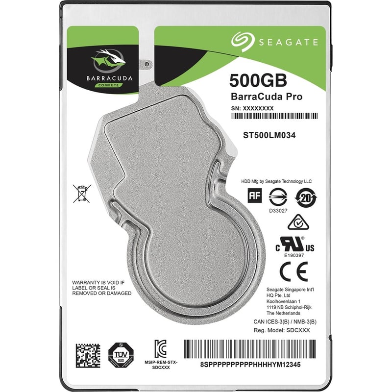 SEAGATE BARRACUDA 500GB HARD DRIVE INTERNAL SATA - Thumbnail 4