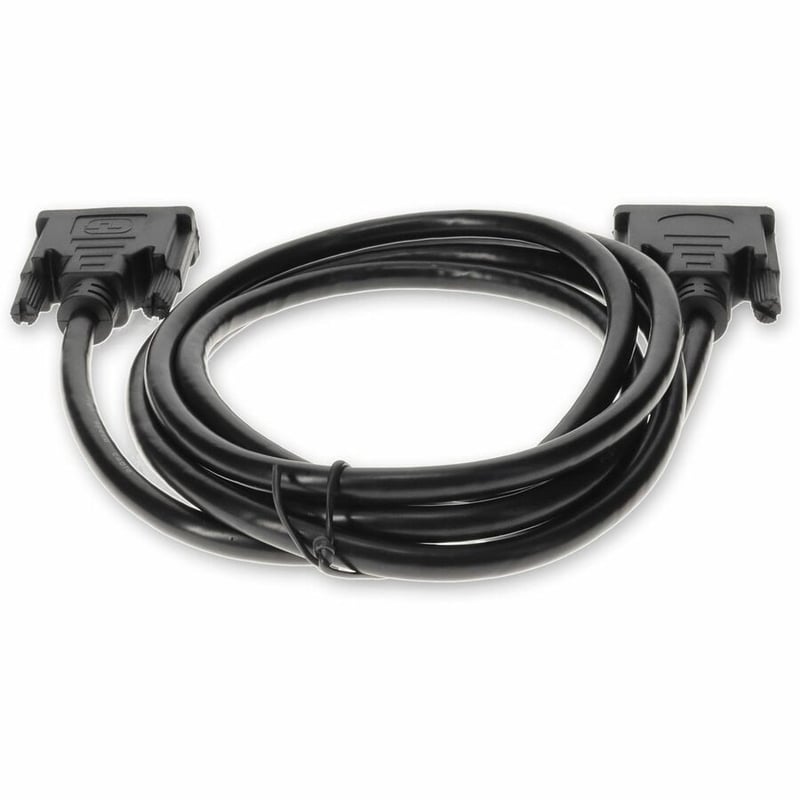 5PK 15ft DVI-D Single Link (18+1 pin) Male to DVI-D Single Link (18+1 pin) Male Black Cables For Resolution Up to 1920x1200 (WUXGA) - Thumbnail 4
