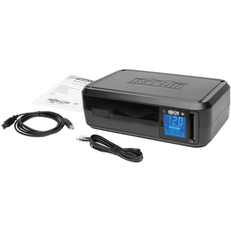 Tripp Lite by Eaton UPS SmartPro LCD 120V 1000VA 500W Line-Interactive UPS AVR Tower USB TEL/DSL/Coax Protection 8 Outlets - Thumbnail 5