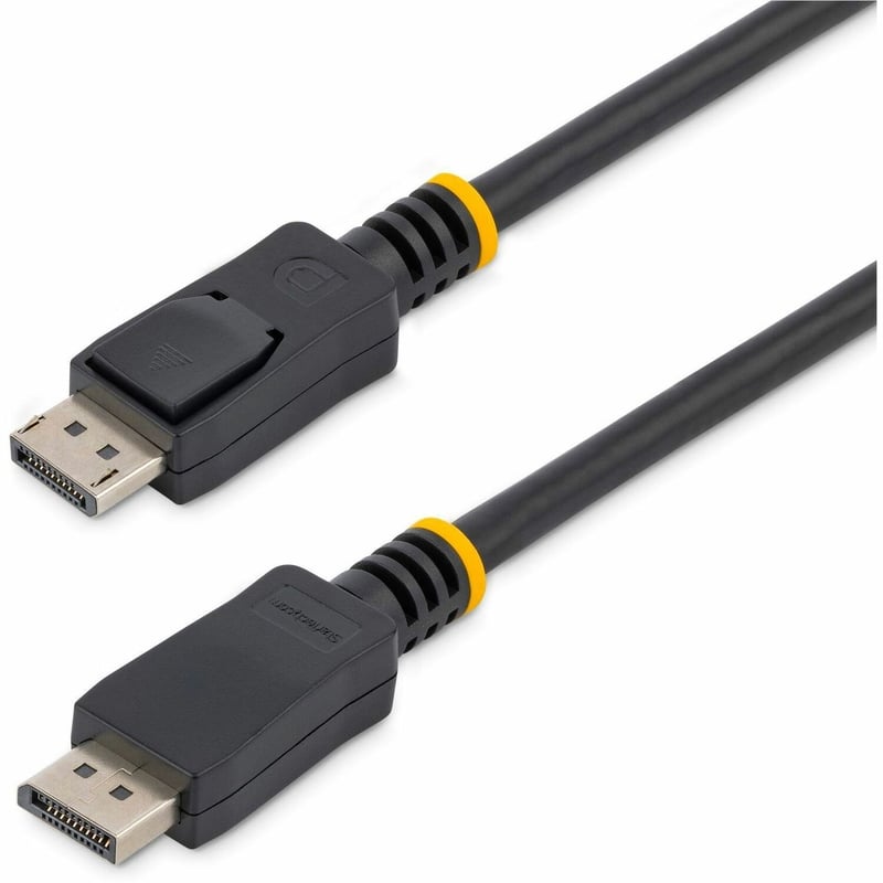 StarTech.com 6ft (2m) DisplayPort 1.2 Cable, 4K x 2K UHD VESA Certified DisplayPort Cable, DP Cable/Cord for Monitor, w/ Latches - Thumbnail 1