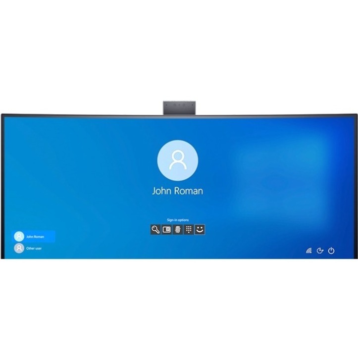 Dell C3422WE 34" Class Webcam WQHD Curved Screen LCD Monitor - 21:9 - Platinum Silver
