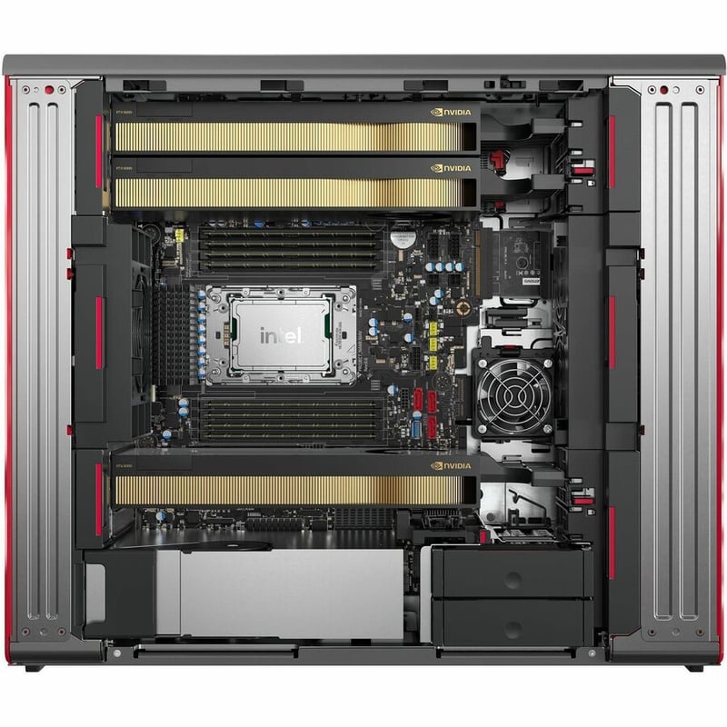 Lenovo ThinkStation P7 30F3004EUS Workstation - 1 x Intel Xeon w5-3433 - 32 GB - 1 TB SSD