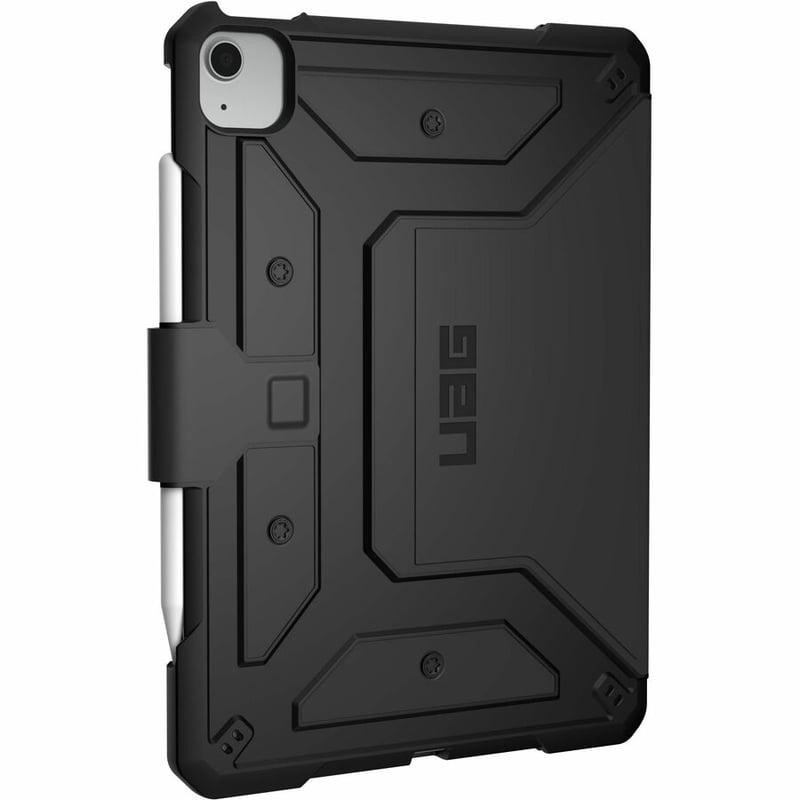 Urban Armor Gear Metropolis SE Rugged Carrying Case (Flip) for 10.9" to 11" Apple iPad Air (4th Generation), iPad Air (5th Generation), iPad Pro, iPad Pro (2nd Generation), iPad Pro (3rd Generation) Tablet - Black - Thumbnail 3