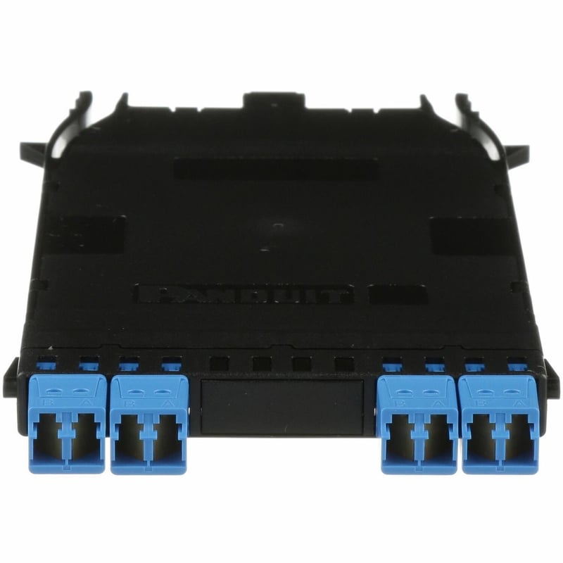 Panduit OS2 HD Flex Cassette,6-Port, 4-to-1 Conversion, Std IL, Universal - Thumbnail 1