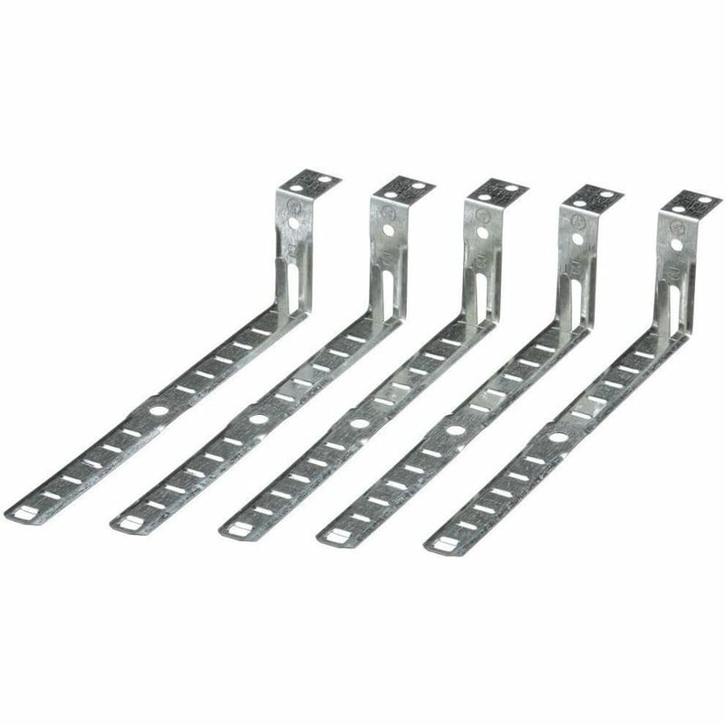 StrongHold StrongHold PCJ6 Cable Support Clip, Silver, Pre-Galvanized Steel, PK100 - Thumbnail 1